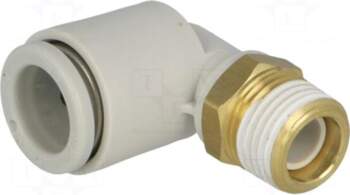 SMC Push-in fitting | threaded,angled