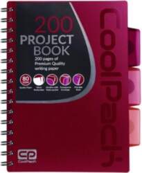 Spiral note book A5 Coolpack Red