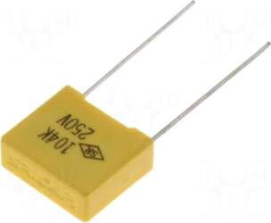 SR PASSIVES Capacitor: polyester | 220nF