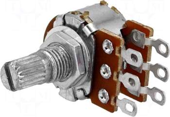SR PASSIVES Potentiometer: shaft | 220kΩ