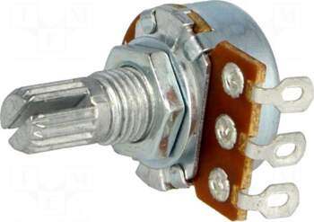 SR PASSIVES Potentiometer: shaft | single