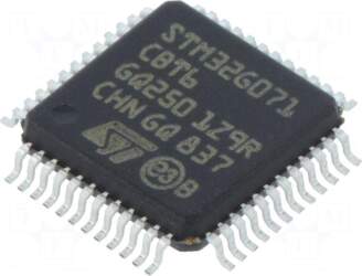 STMicroelectronics IC: STM32 ARM microcontroller |