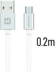 Swissten Textile Quick Charge Universāls Micro