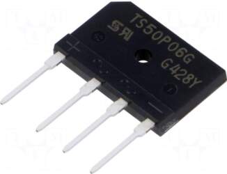 TAIWAN SEMICONDUCTOR Bridge rectifier: single-phase |