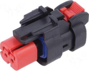 TE Connectivity Connector: automotive | black