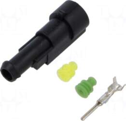 TE Connectivity Connector: wire-wire | plug