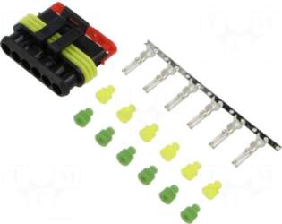 TE Connectivity Connector: wire-wire | plug