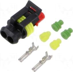 TE Connectivity Connector: wire-wire | plug