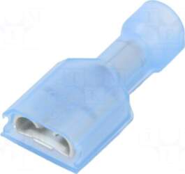 TE Connectivity Terminal: flat | blue