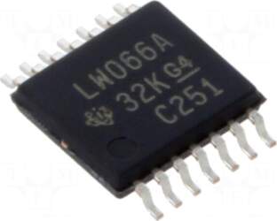 TEXAS INSTRUMENTS IC: analog switch |