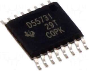 TEXAS INSTRUMENTS IC: D/A converter |