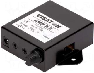 VISATON External amplifier | 12VDC |