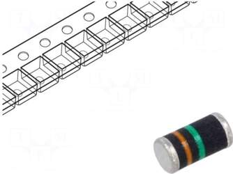 VISHAY Diode: Schottky rectifying | DO213AB
