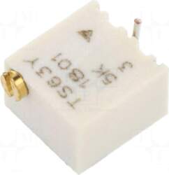 VISHAY Potentiometer: mounting | horizontal,multiturn