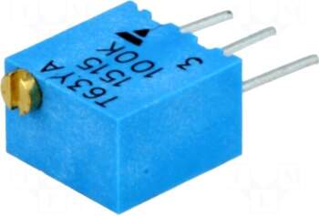 VISHAY Potentiometer: mounting | multiturn |