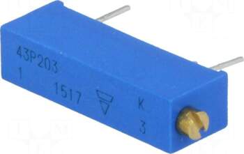 VISHAY Potentiometer: mounting | 20kΩ |