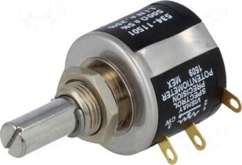 VISHAY Potentiometer: shaft | 500Ω |