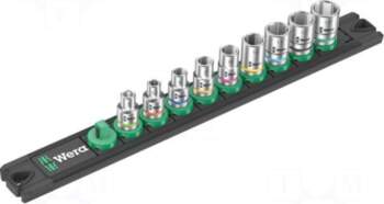 WERA Socket: 6-angles-set | Holder: square
