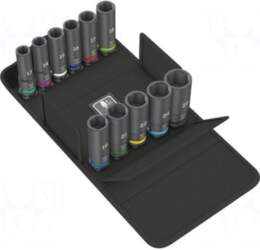 WERA Socket: 6-angles-set | socket spanner