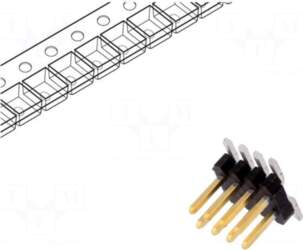 Amphenol Communications Solutions Connector: pin strips