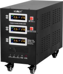 Automatic three-phase voltage stabilizer KEMOT PROavr-10k