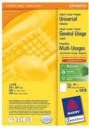 AVERY Zweckform Avery Multi-Function Labels White