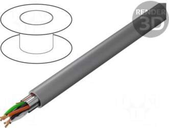 BELDEN Wire: control cable | 3x2x22AWG