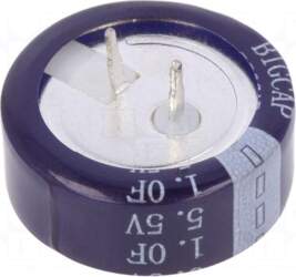 BIGCAP Supercapacitor | THT | 1F
