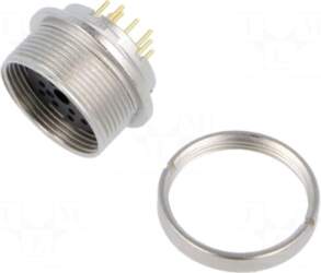 BINDER Connector: M16 | socket |