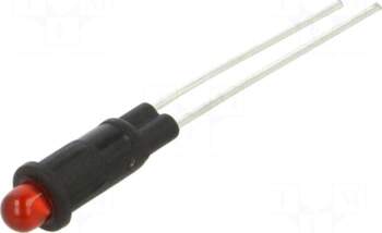 BIVAR Indicator: LED | red |