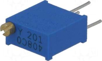 BOURNS Potentiometer: mounting | multiturn |
