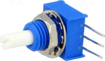 BOURNS Potentiometer: shaft | single turn