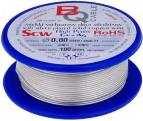BQ CABLE Silver plated copper wires