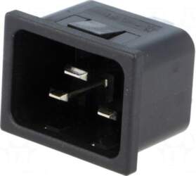 BULGIN Connector: AC supply | socket