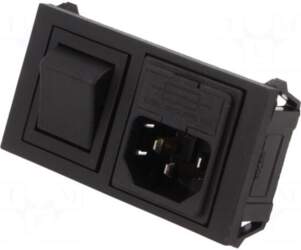 BULGIN Connector: AC supply | socket