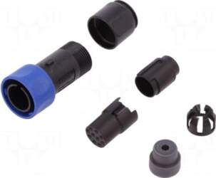 BULGIN Connector: circular | plug |