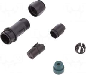 BULGIN Connector: circular | plug |