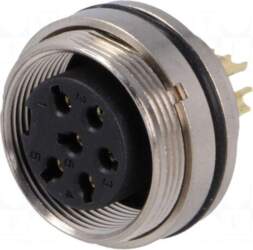 BULGIN Connector: M16 | socket |