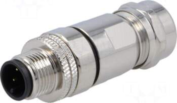 BULGIN Plug | M12 | PIN: