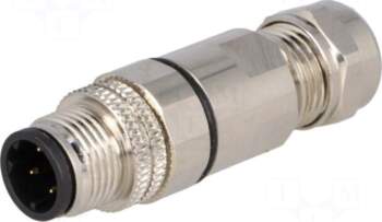 BULGIN Plug | M12 | PIN: