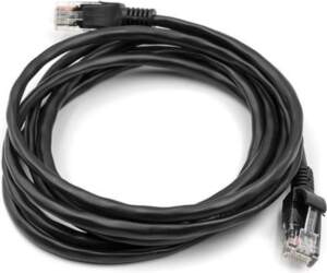 Cable Cat5E UTP, 2m, black