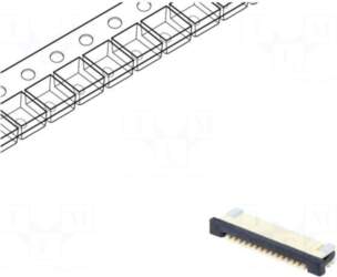 CONNFLY Connector: FFC (FPC) | horizontal