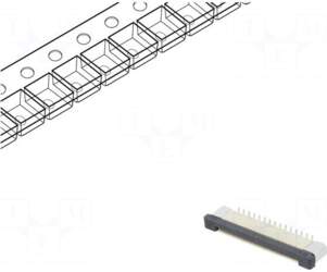 CONNFLY Connector: FFC/FPC | tinned |