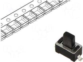 CONNFLY Microswitch TACT | SPST |