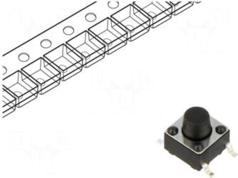 CONNFLY Microswitch TACT | SPST |