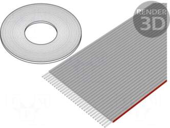CONNFLY Wire: ribbon | 1mm |