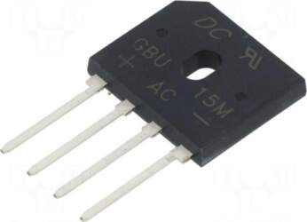 DC COMPONENTS Bridge rectifier: single-phase |