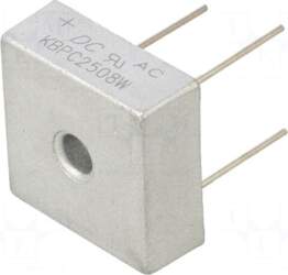 DC COMPONENTS Bridge rectifier: single-phase |