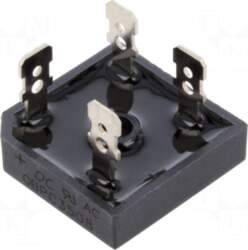 DC COMPONENTS Bridge rectifier: single-phase |