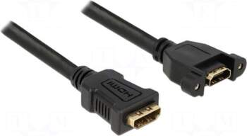 DELOCK Cable | HDMI socket,both